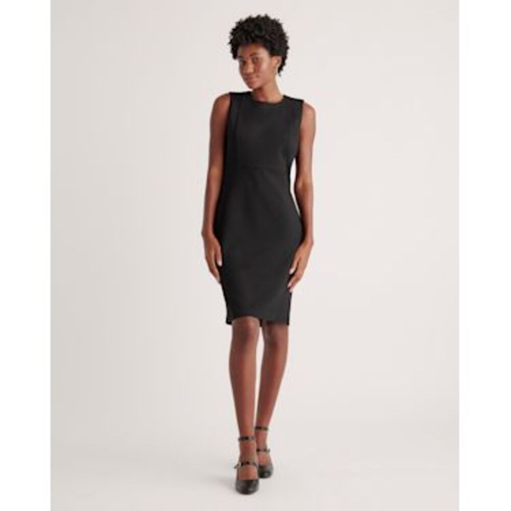 Quince Black Sleeveless Dress